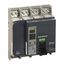 circuit breaker ComPact NS1250N, 50 kA at 415 VAC, Micrologic 5.0 A trip unit, 1250 A, fixed,4 poles 4d thumbnail 3