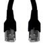 Patchcord RJ45 shielded Cat.6a 10GB, LS0H, black,  10.0m thumbnail 2