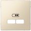 System M central plate USB charger white thumbnail 2