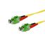 OpDAT patch cord E2000-D APC/E2000-D APC OS2, 2.0 m thumbnail 3