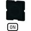 Button plate for push-button, Inscription: ON, 25 x 25 thumbnail 2