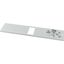 Front cover, +mounting kit, for PKZ4, horizontal, 3p, HxW=100x425mm, grey thumbnail 3
