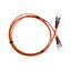 FO Patchcord Duplex ST/ST,50/125æm OM2, LS0H-3, orange,10.0m thumbnail 2