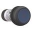 Illuminated pushbutton actuator, Flat, momentary, 1 N/O, Screw connection, LED Blue, Blue, Blank, 24 V AC/DC, Bezel: black thumbnail 7