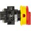 Main switch, T3, 32 A, flush mounting, 1 contact unit(s), 2 pole, Emergency switching off function, With red rotary handle and yellow locking ring, Lo thumbnail 16