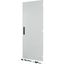 Section door, ventilated IP42, hinges right, HxW = 2000 x 650mm, grey thumbnail 5