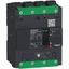 circuit breaker ComPact NSXm N (50 kA at 415 VAC), 4P 4d, 160 A rating TMD trip unit, EverLink connectors thumbnail 2