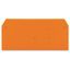 End and intermediate plate 2.5 mm thick orange thumbnail 5