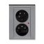 5593H-C02357 69 Double socket outlet with earthing pins and surge protection ; 5593H-C02357 69 thumbnail 2
