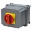 ROTARY CONTROL SWITCH - SURFACE MOUNTING - EMERGENCY VERSION - ATEX - ALLUMINIM BOX - RED KNOB - 3P 32A - IP65 thumbnail 2