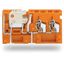 Stackable 2-conductor PCB terminal block with knife disconnect 2.5 mm² thumbnail 2