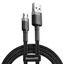 Cable USB A plug - micro USB plug 3.0m QC3.0 Cafule grey+black BASEUS thumbnail 1