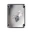 Enclosure ABS, grey cover, 130x95x65 mm, RAL7035 thumbnail 4