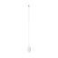 FENDA E27 pendant,white,without canopy & shade,open cable thumbnail 1