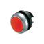 Illuminated pushbutton actuator, RMQ-Titan, Flush, momentary, Sealed and undetachable pushbutton pressel, red, Blank, Bezel: titanium thumbnail 2