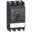 circuit breaker ComPact NSX630F, 36 kA at 415 VAC, MicroLogic 1.3 M trip unit 500 A, 3 poles 3d thumbnail 2