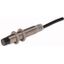 Proximity switch, E57 Premium+ Series, 1 NC, 3-wire, 6 - 48 V DC, M12 x 1 mm, Sn= 10 mm, Semi-shielded, NPN, Stainless steel, 2 m connection cable thumbnail 1