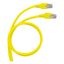 Patch cord RJ45 category 6A S/FTP Yellow 2 meters thumbnail 2
