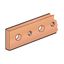 Copper bar - flat rigid - section 25 x 5 mm - 270 to 330 A - L. 1750 mm thumbnail 1