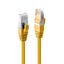 5m Cat.6 S/FTP LSZH Network Cable, Yellow RJ45, M/M, 250MHz, Copper, 26AWG thumbnail 1