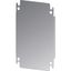 Mounting plate, galvanized, for HxW=1200x600mm thumbnail 2