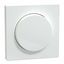 Central plate with rotary knob, lotus white, System Design thumbnail 3