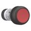 Pushbutton, Flat, maintained, 1 NC, Screw connection, red, Blank, Bezel: black thumbnail 6