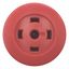 Mushroom actuator, RMQ-Titan, Mushroom, maintained, Mushroom red, Without button plate, Bezel: black thumbnail 4