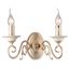 Elegant Perla Wall Lamp Cream with Gold thumbnail 3