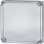 Cap, transparent smoky gray, HxWxD=375x375x100mm thumbnail 5