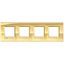 LL - cover plate 2x4P 71mm shiny pink gold thumbnail 1