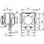 Bimetallic saddle clamp Cu-St/tZn clamping range 0.7-8mm for Rd 6-10mm thumbnail 2