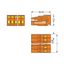 1-conductor female connector CAGE CLAMP® 2.5 mm² orange thumbnail 4