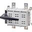 DC switch disconnector, 1000 A, 2 pole, 1 N/O, 1 N/C, with grey knob, service distribution board mounting thumbnail 3