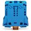 2-conductor through terminal block 50 mm² lateral marker slots blue thumbnail 2