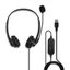 USB Type A Wired Headset with In-Line Control USB Stereo Headphone with condenser microphone thumbnail 2