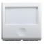 PUSH-BUTTON WITH BACKLIT NAME PLATE 250V ac - NO 10A - 2 MODULES - SYSTEM WHITE thumbnail 1