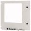 Front door for IZMX40, fixed, HxW=550x600mm, IP55, grey thumbnail 1