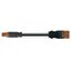 pre-assembled adapter cable B2ca Socket/plug MIDI brown thumbnail 2