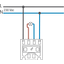 Splashproof two-pole switch 16 AX/250 Vac with screw terminals, grey thumbnail 3