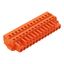 1-conductor female connector CAGE CLAMP® 2.5 mm² orange thumbnail 1