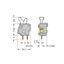 Stackable PCB terminal block push-button 2.5 mm² light gray thumbnail 5