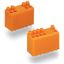 PCB terminal block push-button 1.5 mm² orange thumbnail 7