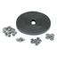 Section connection screw kit, galvanized, M8, IP55 thumbnail 4