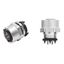 SmartClick M12 socket connector, 4-pole, panel-mount, rear-locking, DI thumbnail 2