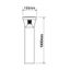 Avenida Pole LED 7,5W 630lm 730 IP66 IK09 1000mm graphite thumbnail 3