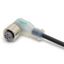 Sensor cable, M12 right-angle socket (female), 4-poles, A coded, PVC f thumbnail 2