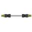 pre-assembled interconnecting cable B2ca Socket/plug light green thumbnail 1