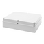JUNCTION BOX WITH PLAIN SCREWED LID - IP56 - INTERNAL DIMENSIONS 460X380X120 - SMOOTH WALLS - GREY RAL 7035 thumbnail 1