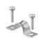 Shield contact clip for industrial connector, Colour: Silver grey thumbnail 1